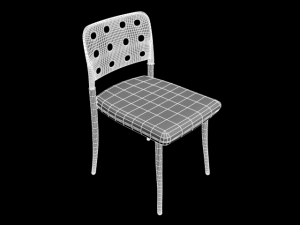 chair c428c Modello 3D