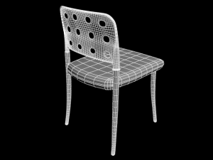 chair c428c Modello 3D