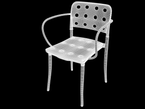 chair c430b Model 3D