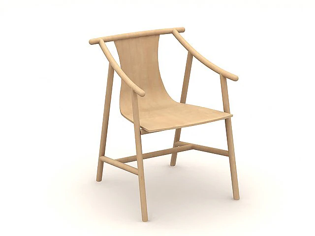 стул т516 3D Модель .c4d .max .obj .3ds .fbx .stl .blend 