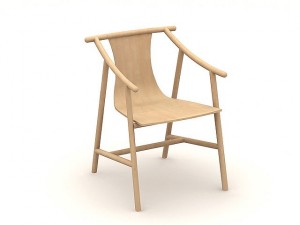 chair t516 Modèle 3D