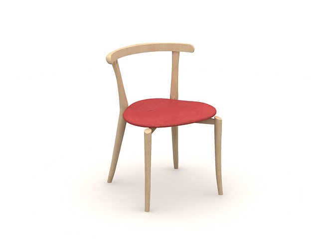 chair t517a 3D 模型 .c4d .max .obj .3ds .fbx .stl .blend 
