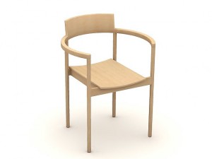 chair t517b 3D Model