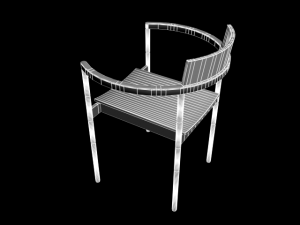 chair t517b 3D Model