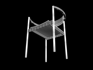 chair t517b 3D Model