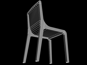 chair t518a 3D-Modell