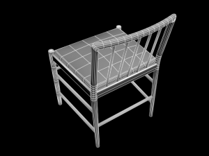 chair t518c Modèle 3D