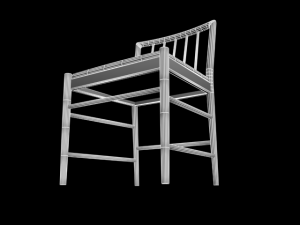 chair t518c Modèle 3D