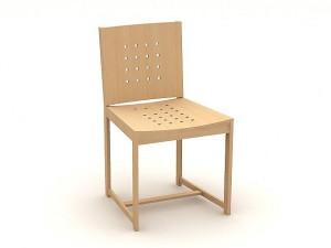chair t522a 3D Модель