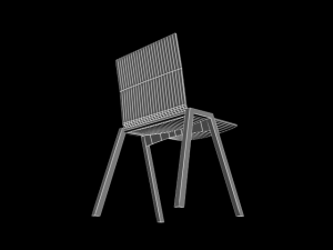 chair c452 Modello 3D