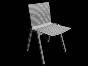 chair c452 Modello 3D