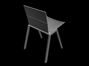 chair c452 Modello 3D