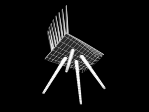 chair c453a 3D Model