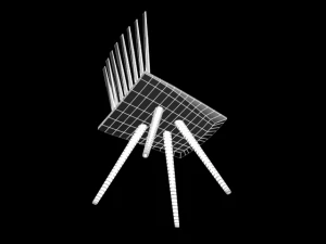 chair c453a 3D Model