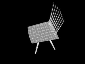 chair c453a 3D Model
