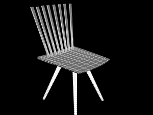 chair c453a 3D Model