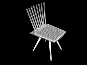 chair c453b Modèle 3D