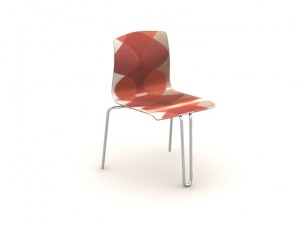 chair c454 3D Модель