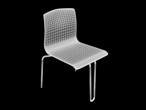 chair c454 Modèle 3D