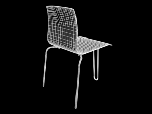 chair c454 Modèle 3D