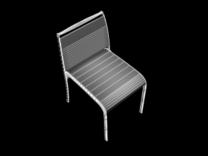 chair c455 Model 3D
