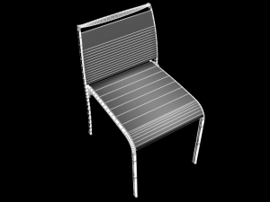 chair c455 Model 3D