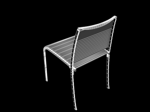 chair c455 Model 3D