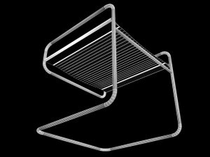 chaise c456a Modèle 3D