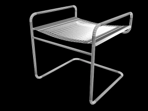chair c456b 3D Model