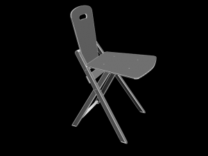 chair c458 3D 모델