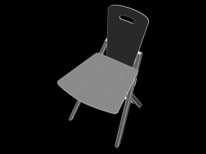 chair c458 3D 모델
