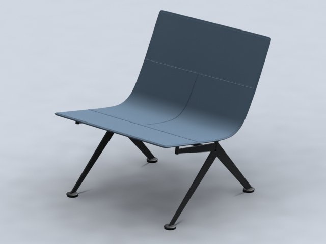 chair e103a Modello 3D .c4d .max .obj .3ds .fbx .stl .blend 
