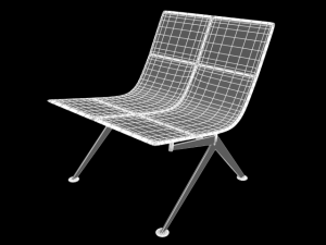 chair e103a Modello 3D