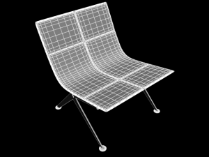 chair e103a Modello 3D