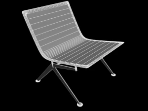 chair e103b 3D Model