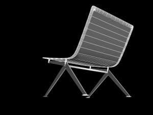 chair e103b Modelo 3D