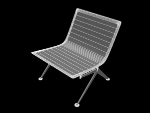 chair e103b 3D Model