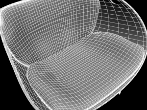 chair e104a 3D 模型