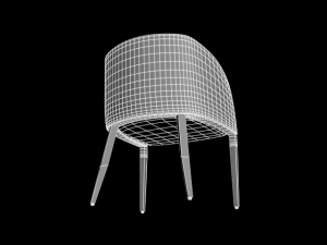 chair e108 Modelo 3D