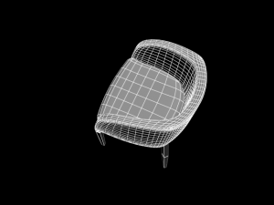 chair e108 Modelo 3D