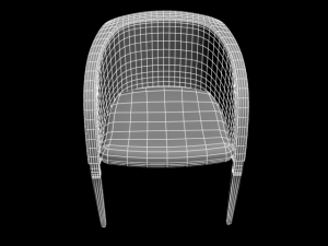 chair e108 Modelo 3D