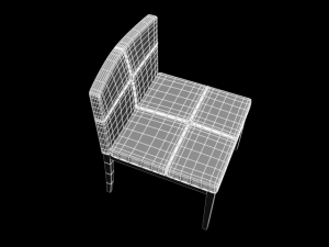 chair e109a 3D 模型