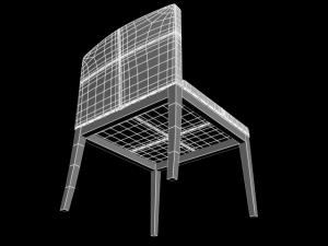 chair e109a 3D 模型