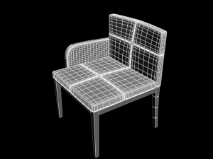 chair e109b Model 3D