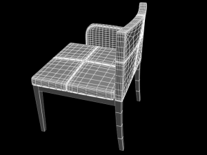chair e109b Model 3D