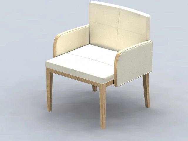 chair e109d 3D Model .c4d .max .obj .3ds .fbx .stl .blend 