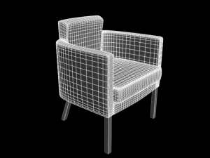 chair e110 Model 3D