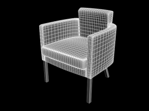 chair e110 Model 3D