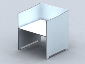 chair e211a 3D Model