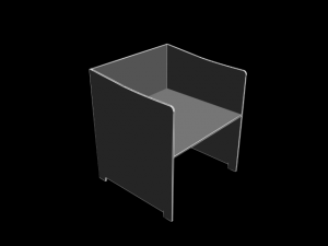 chair e211a 3D 모델